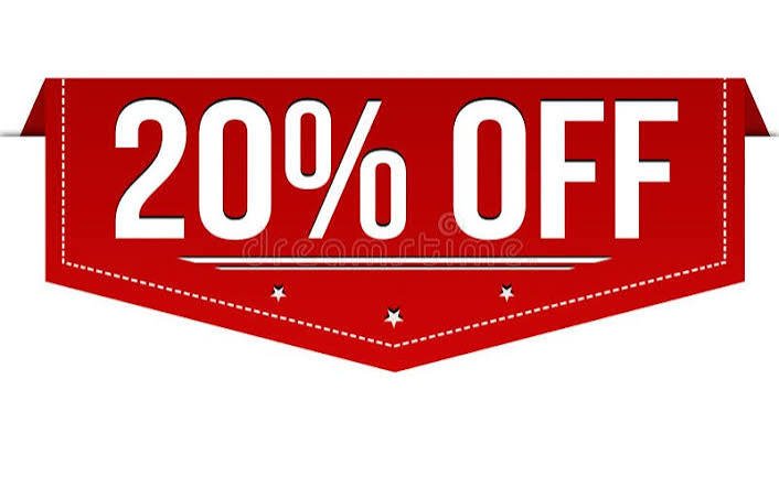 20% Off On First Order