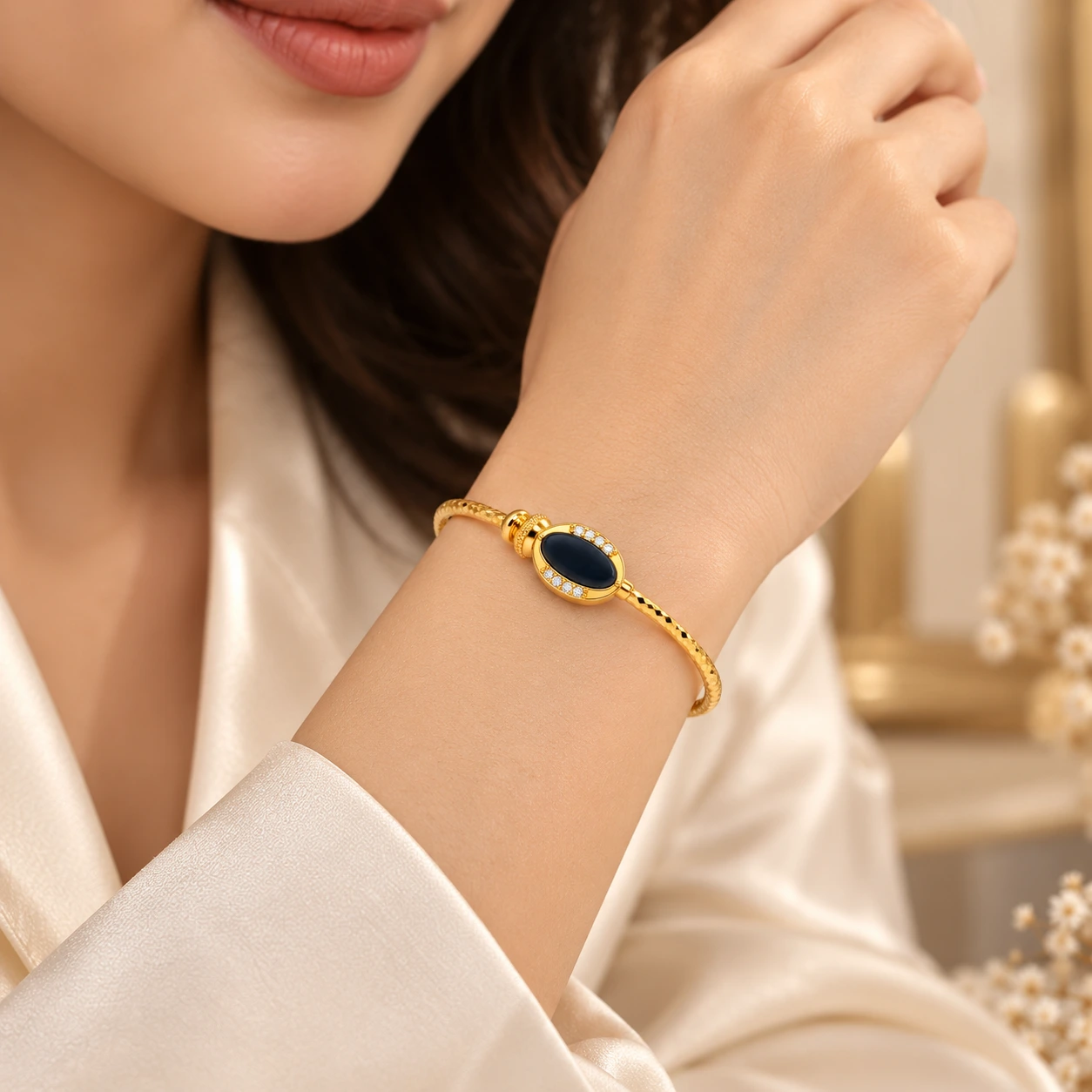 Stylish Adjustable Bracelet For Women & Girls Pack Of 2 Piece (1 Pair)